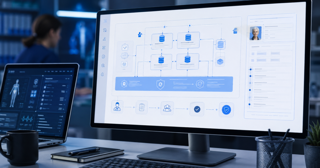 What Healthcare Architecture and Database Diagrams Need to Show