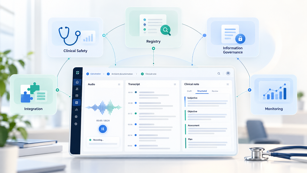 Registry inclusion helps NHS organisations shortlist suppliers and access submitted assurance evidence, but it does not remove local procurement, information-governance or clinical-safety responsibilities.
In August 2026, the government stated that NHS organisations are currently required to select AVT products from the registry, including AVT functionality embedded inside wider EPR products.